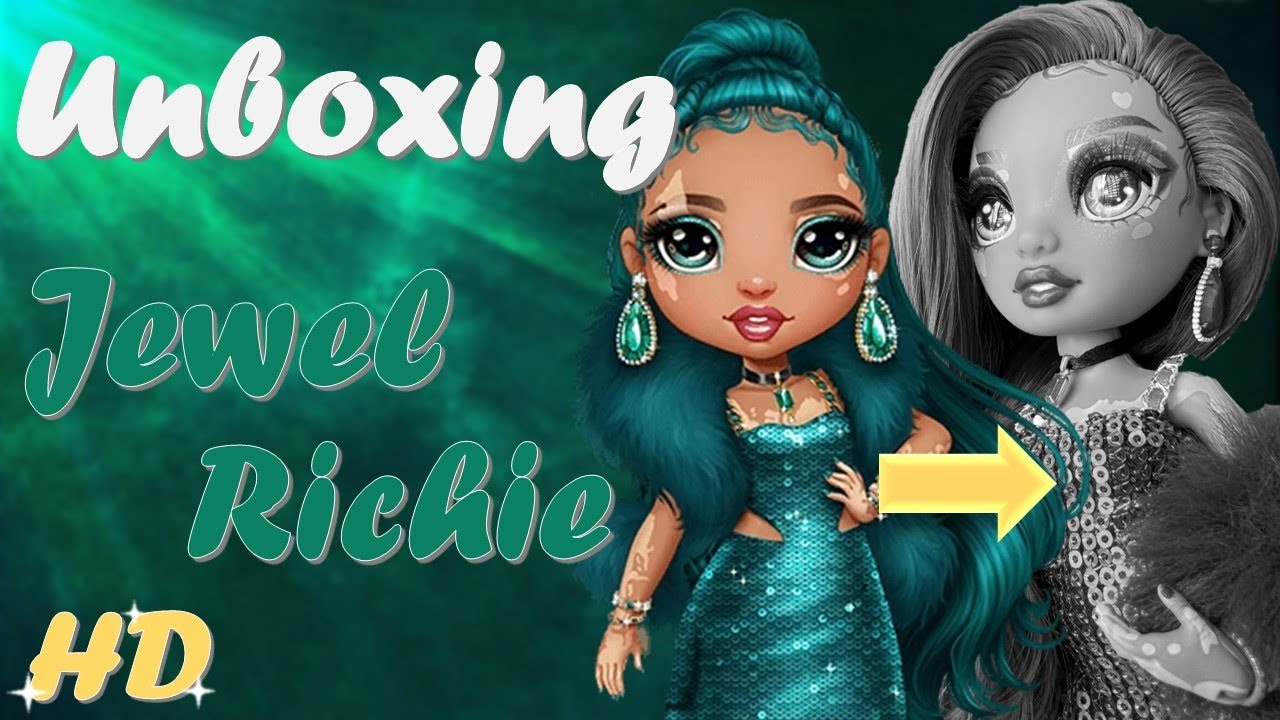 Jewel Richie 🌈 Rainbow High Series 4 🌈 Doll Unboxing & Review YouTube