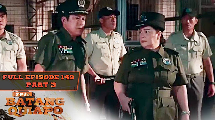 FPJ's Batang Quiapo Full Episode 149 - Part 3/3 | English Subbed
