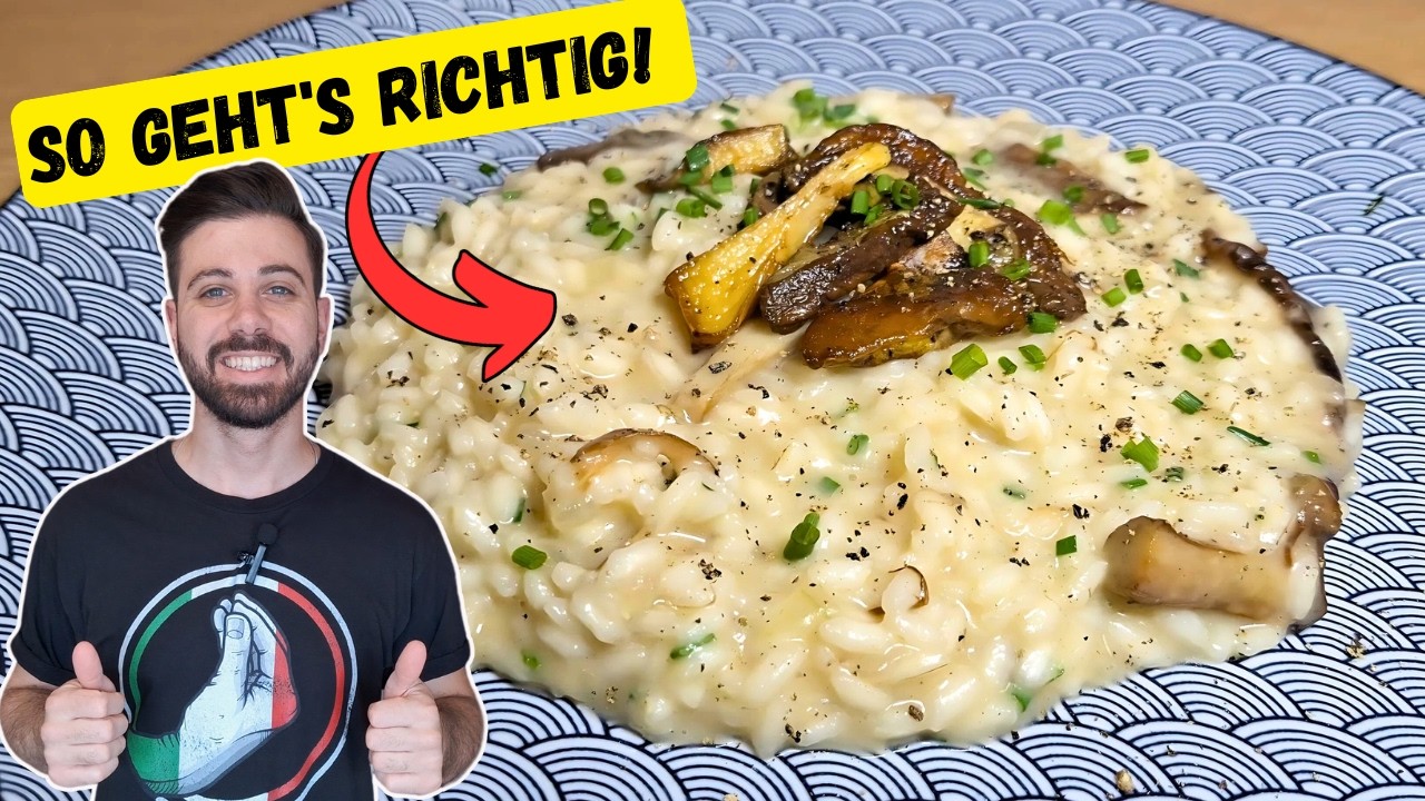 🍄STEINPILZ RISOTTO wie du es noch nie gesehen hast – Unfassbar lecker!
