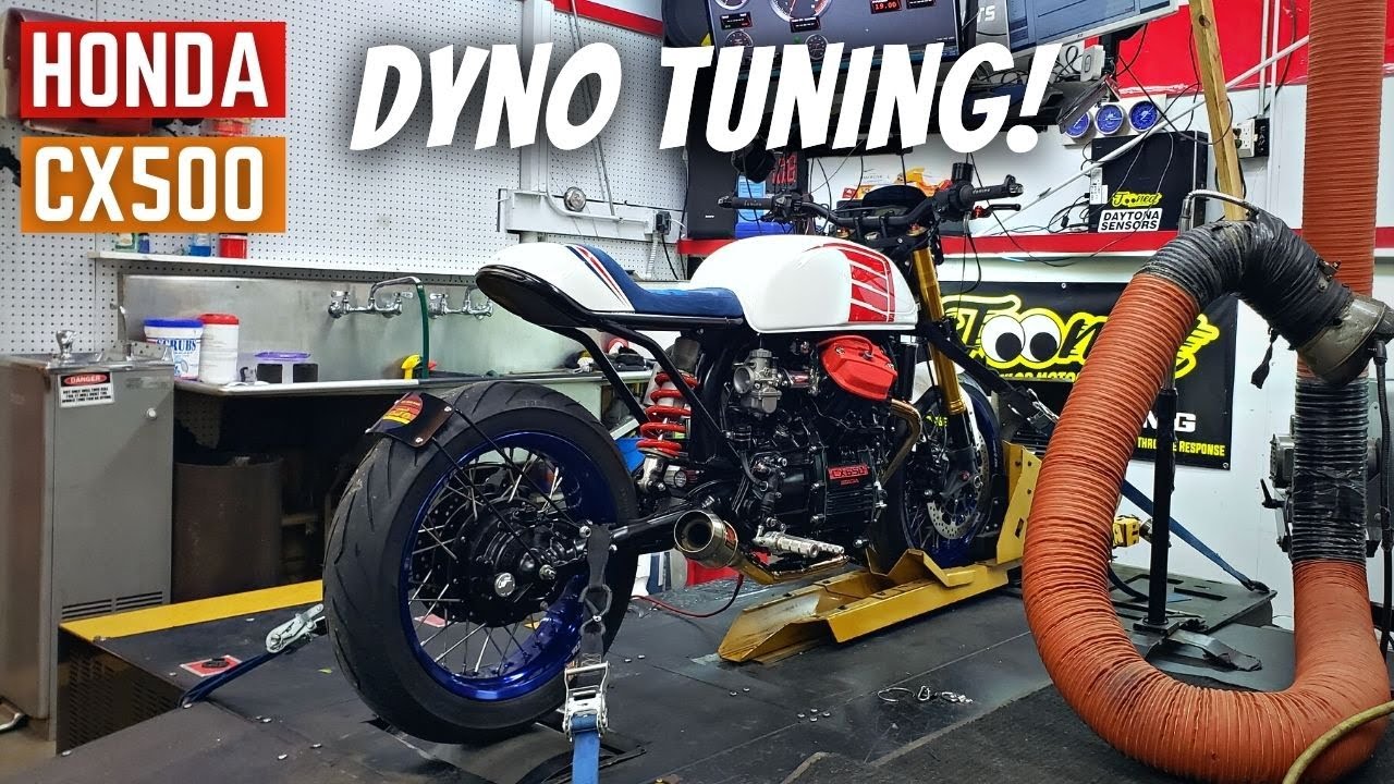 650 Swapped CX500 On The Dyno! VOLUME UP! EP62