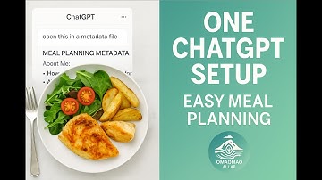 The One ChatGPT Setup That Makes Meal Planning So Much Easier