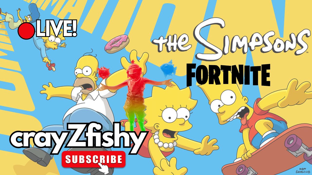 LIVE! New Simpsons Season! | Checking out the Springfield Map