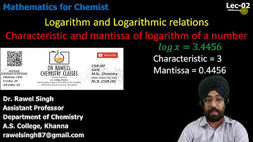 |characteristic and mantissa of logarithm|#NEET#JEE#NET#GATE#Bsc#JAM#cbse#pseb#physicalchemistry