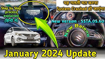 Baleno 2025 Infotainment System Update | Wireless Android Auto | Apple CarPlay