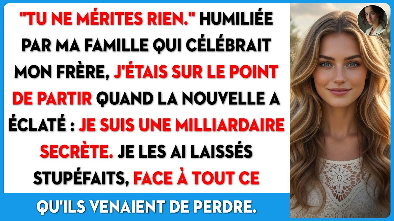 Mon père m'a traité de moins que rien en offrant une villa à mon frère, puis m'a défié.