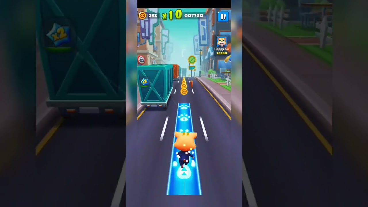 Cat Runner Game Play 