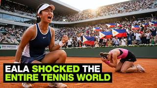 Filipinos Go WILD As Alex Eala SHOCKS World No. 17 Jovic At French Open | No One Saw THIS Coming!