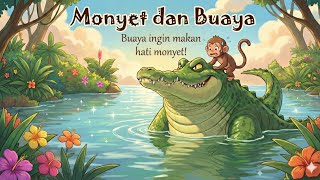 Monyet Dan Buaya Dongeng Anak Lucu & Penuh Pesan Moral