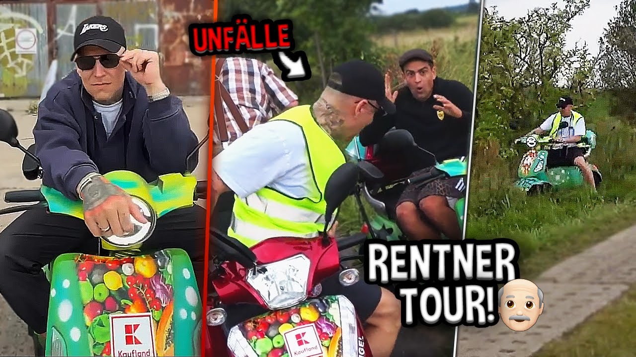 UNFÄLLE & Monte fährt in den Graben! 😱 RENTNER TOUR Eskalation 👴🏻 Tag 1 | MontanaBlack IRL