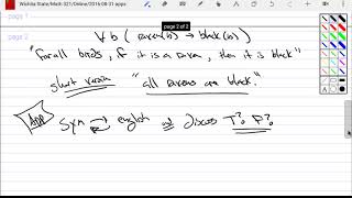 Propositional Logic: Applications for Predicate and Quantifiers