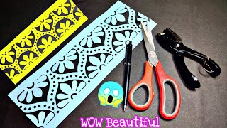 Paper Craft Wall Hanging Easy And Beautiful - Diwali Decoration Ideas - Beautiful Paper Craft - 😲WOW