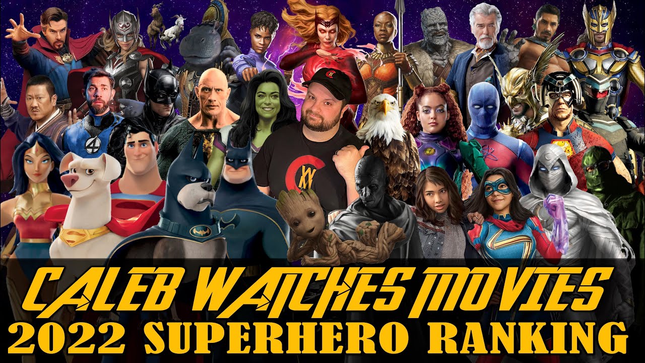 2022 SUPERHERO MOVIE RANKING