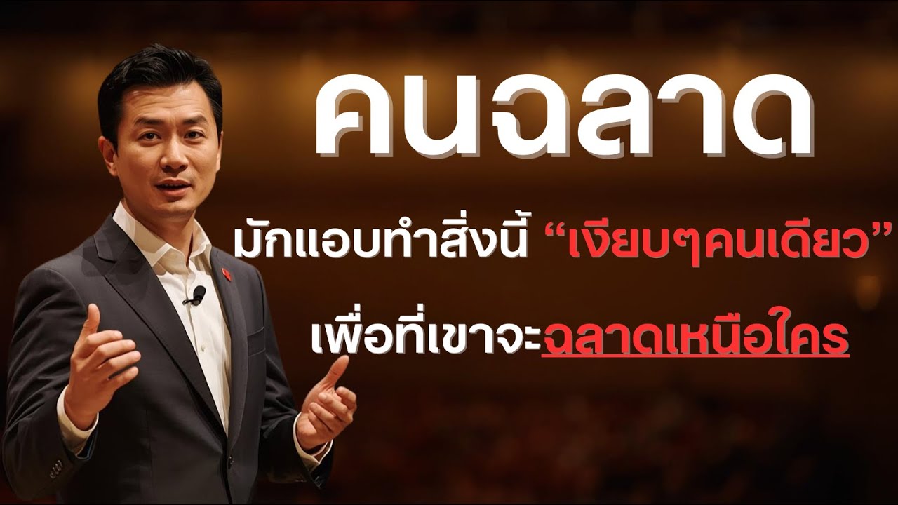จิตวิทยาของ ‘’คนฉลาด‘’ ที่มักแอบทำสิ่งนี้เงียบๆคนเดียวเพื่อ ‘’ฉลาดเหนือใคร‘’ ?