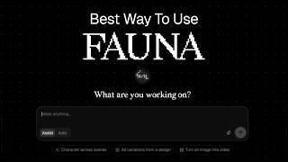 FAUNA Walkthrough | FLORA AI