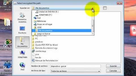 Como encriptar y desencriptar un documento