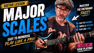 The Simplest Major Scale Pattern Every Beginner Needs (simple music theory)