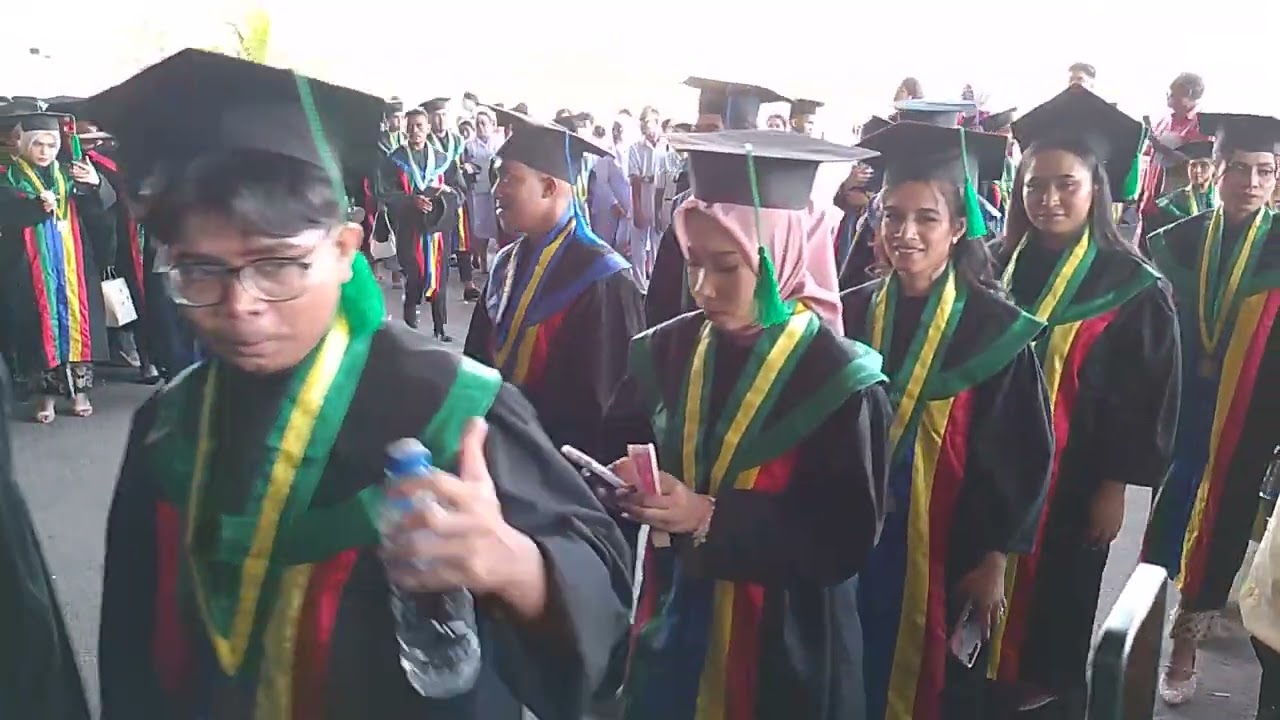 Deretan Mahasiswa UCB Kupang Yang Di Wisuda 2024