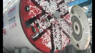 NFM Technologies EPB TBM: foam injection test in factory