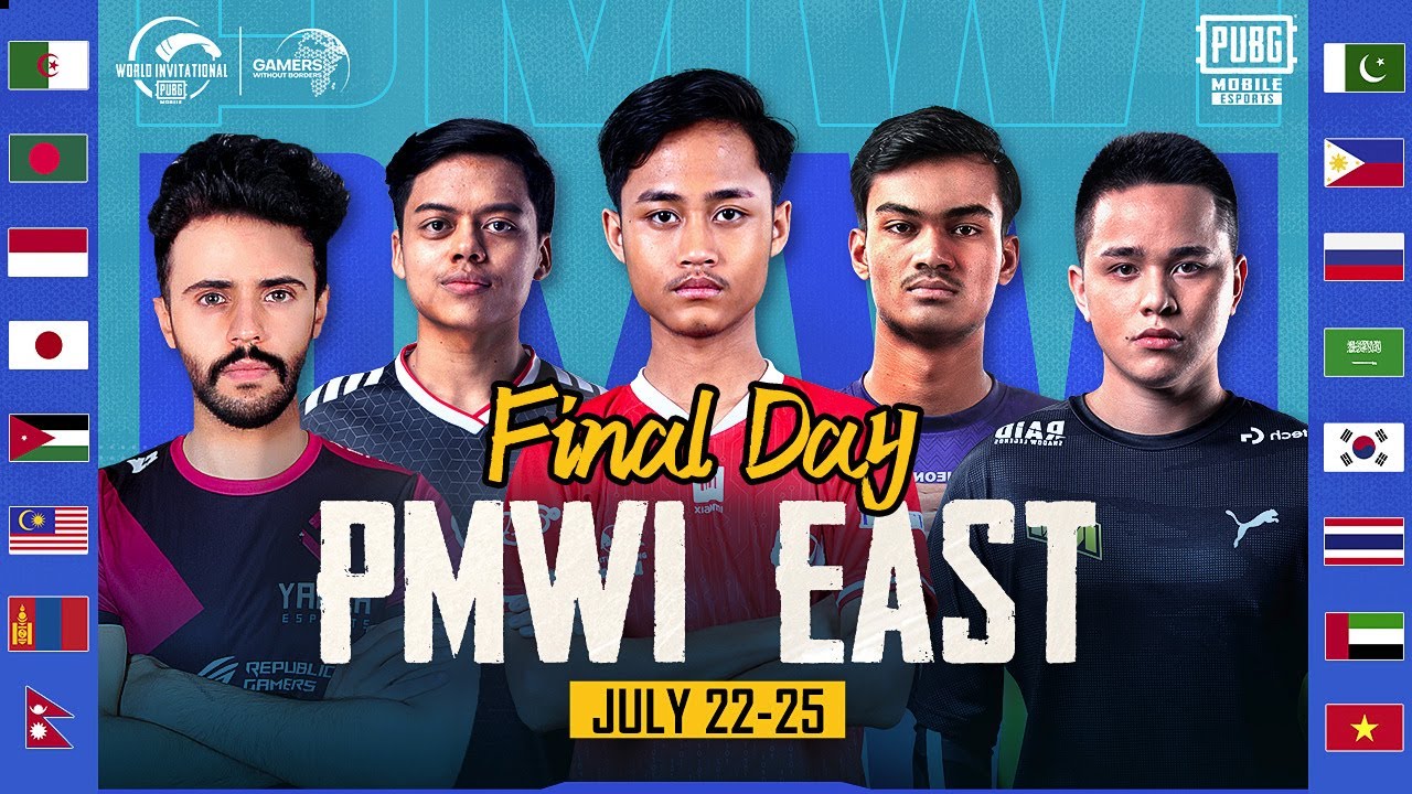 [EN] 2021 PMWI East Final Day | Gamers Without Borders | 2021 PUBG MOBILE World Invitational