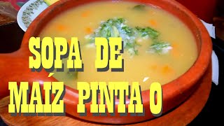 SOPA DE MAÍZ PINTA'O - ¿Cómo hacer sopa de maíz pinta'o? (RECETA) - Cocine  con Tuti - YouTube