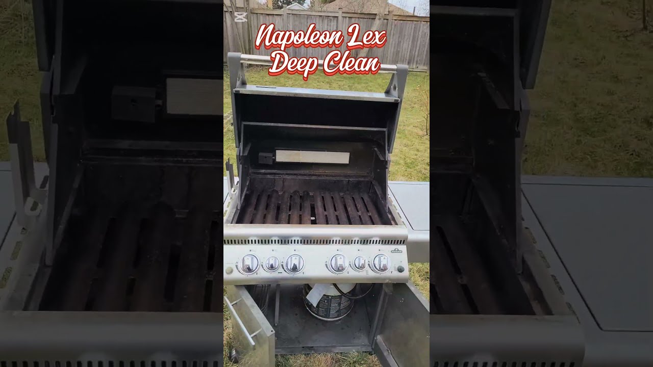 Napoleon Lex Deep Cleaning Bbq Ready For Summer Cookouts 