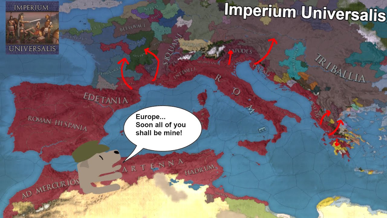 Modded EU4 Imperium Universalis: Taking all of Europe as is the right ...