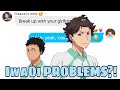 Haikyuu Lyric Pranks (Break up with your girlfriend by Arianna Grande) IwaOi PROBLEMS?! 21k Special!