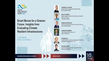 Parallel Session 3: Smart moves for a greener future