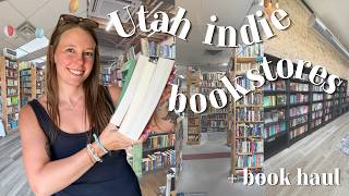 best indie bookstores in Utah book haul utah indie bookcrawl ep 3