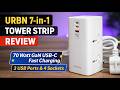 ⚡️ Best Extension with USB C, GaN Fast Charing - URBN 7 in 1 Tower