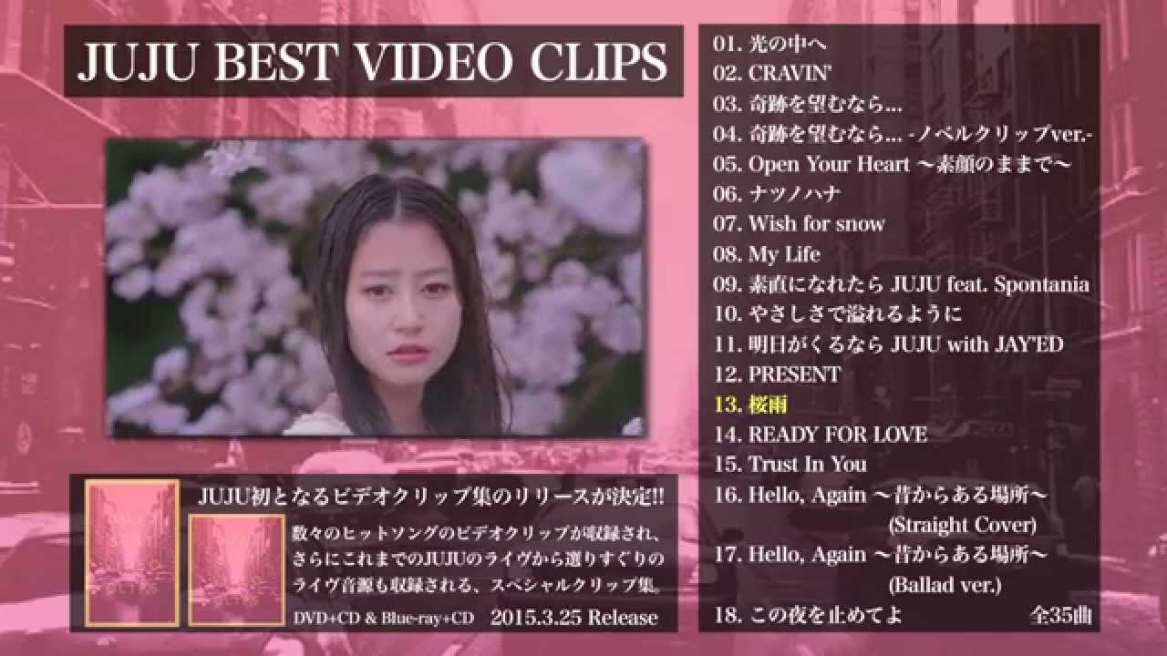 DVDブルーレイJUJU　BEST　VIDEO　CLIPS DVD