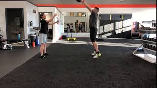 Matthew Ibrahim | Medicine Ball Standing Catch & Release Slam