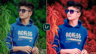 Lightroom Moody red photo editing   | Lightroom mobile tutorial | How to Moody red in lightroom screenshot 5