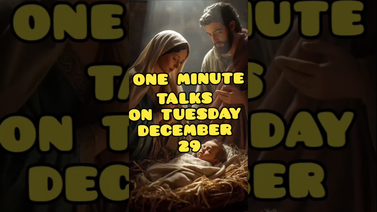 🙏 One minute talks 🥰 