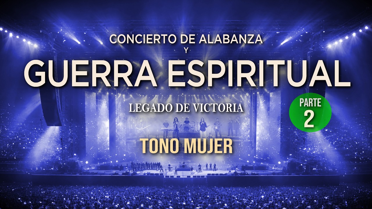 Cover El Señor, El Ejército de Dios, Los Muros Caen, Grande es El Señor (Tono Mujer) Letra | Parte 2