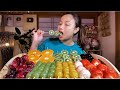 Thử Thách Làm Mâm Kẹo Hồ Lô Dâu,Dâu Anh Đào,Thạch Nho Kyoho, Cherry,Quýt, Kiwi, Cà Chua #491