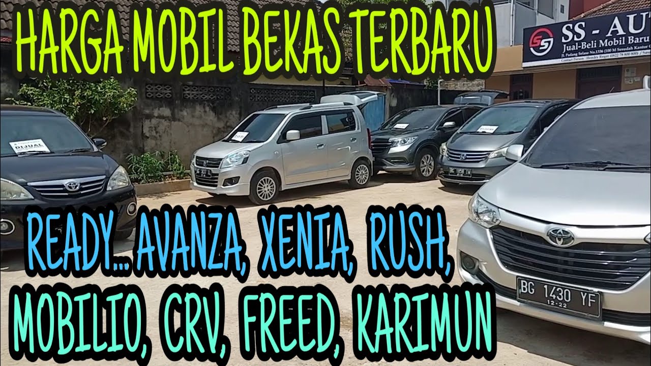 HARGA KREDIT  MOBIL  BEKAS  AVANZA RUSH  XENIA CRV FREED 