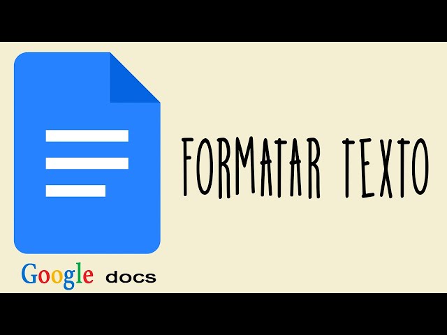 Formatar texto no Google Docs