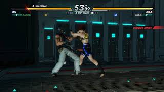 DOA6 | Punishing sidestep attacks