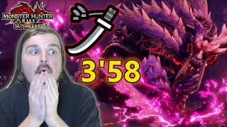 Scorned Magnamalo Longsword Speedrun Monster Hunter Rise Sunbreak