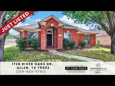 1728 River Oaks Dr, Allen, TX home video tour