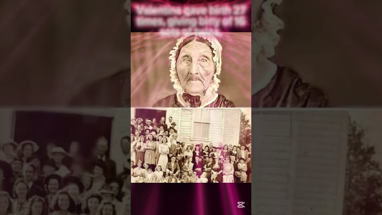 The woman with most children in the history 