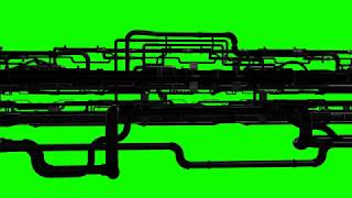 Free Hd Green Screen Pipes And Tubes Fly Through