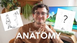 I learned how to draw anatomy | drawing challenge | learn how to draw bodies in a couple of days