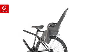 Hamax Caress Komfortable für Gepäckträgerhalterung mit Zenith - Fahrradsitzlösung Kinder