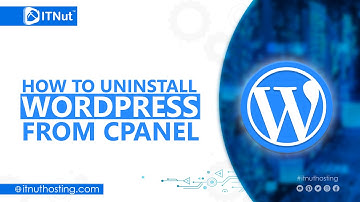 How to Uninstall WordPress from cPanel - IT Nut Hosting
