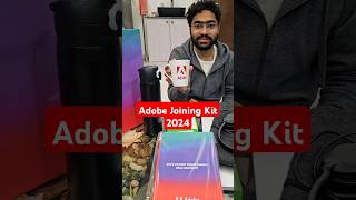 Adobe Joining Kit Unboxing- Sneak Peek #adobe #newjob #adobelife #unboxingvideo