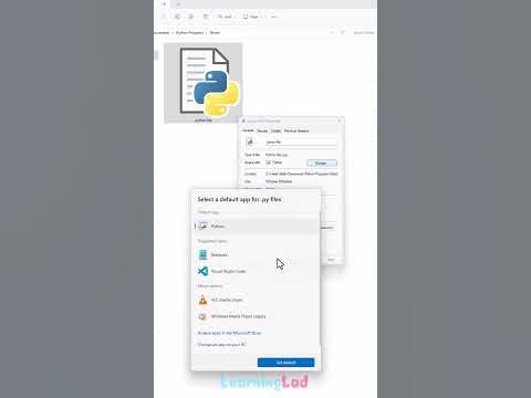 How to Run Python Programs ( .py Files ) on Windows 11 Computer - YouTube