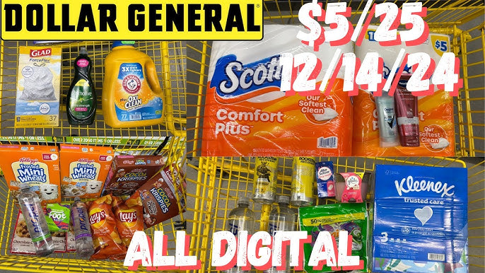 Dollar General! All Digital Scenarios- 12/14/24 - - YouTube for Free Dollar General Scenarios This Week Printable