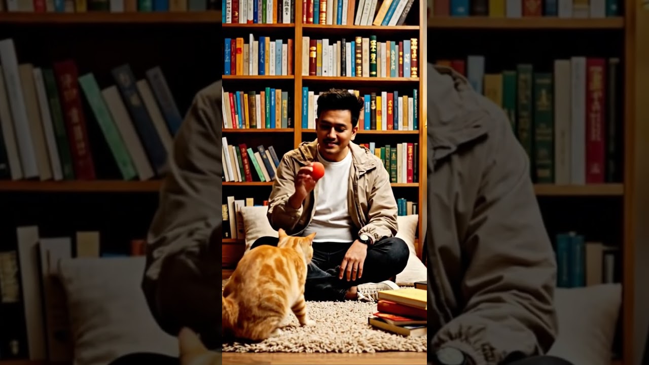 cat playing with human japanjapanese cat video viral